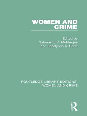 cover image of Women and Crime